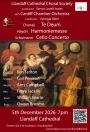 Autumn concert with Cardiff Chamber Orchestra - Dvorak Te Deum, Schumann Cello Concerto (soloist: Ben Tarlton), Haydn Harmoniemesse, Autumn concert with Cardiff Chamber Orchestra - Dvorak Te Deum, Schumann Cello Concerto (soloist: Ben Tarlton), Haydn Harmoniemesse,